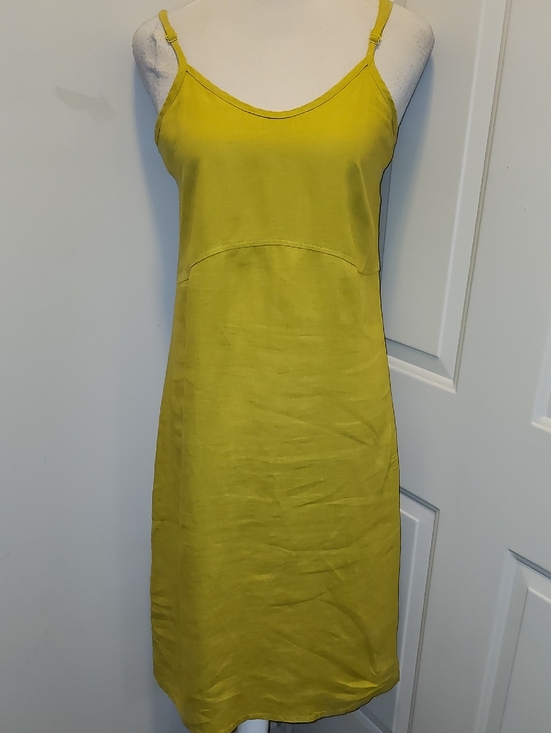 Flax Dresses & Skirts - FLAX Linen Slip Dress Small Green